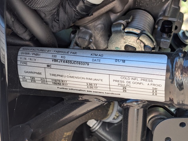 KTMKTM�ERC125�i���쌧�����s�j�摜46